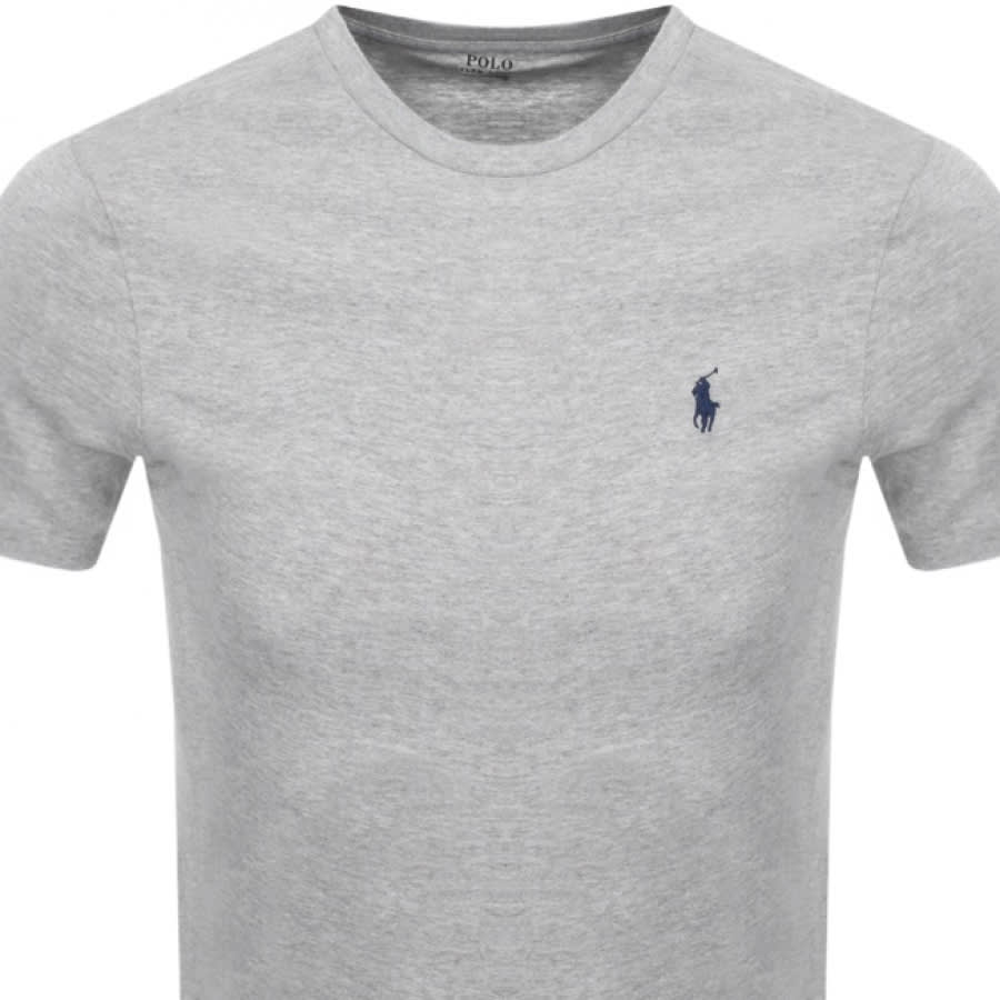 Alternative Image for ProductRalph Lauren Crew Neck Custom Fit T Shirt Grey2